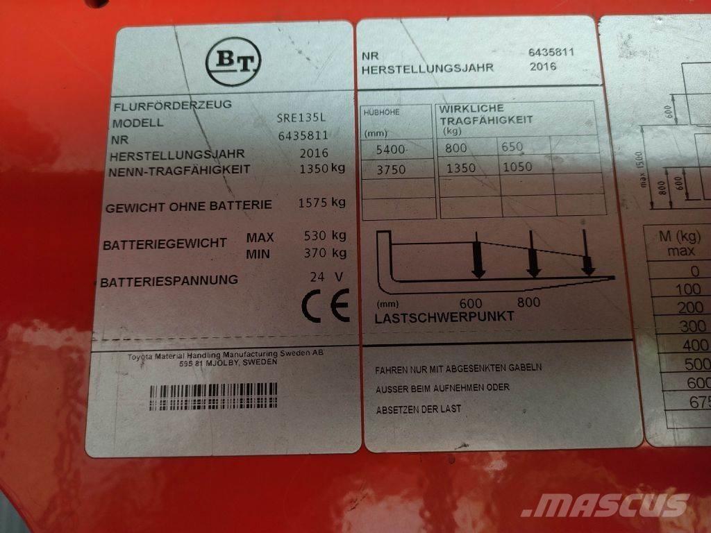 BT SRE 135L Електронавантажувачі