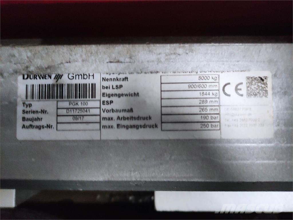 Durwen PGK100 Захвати для мішків