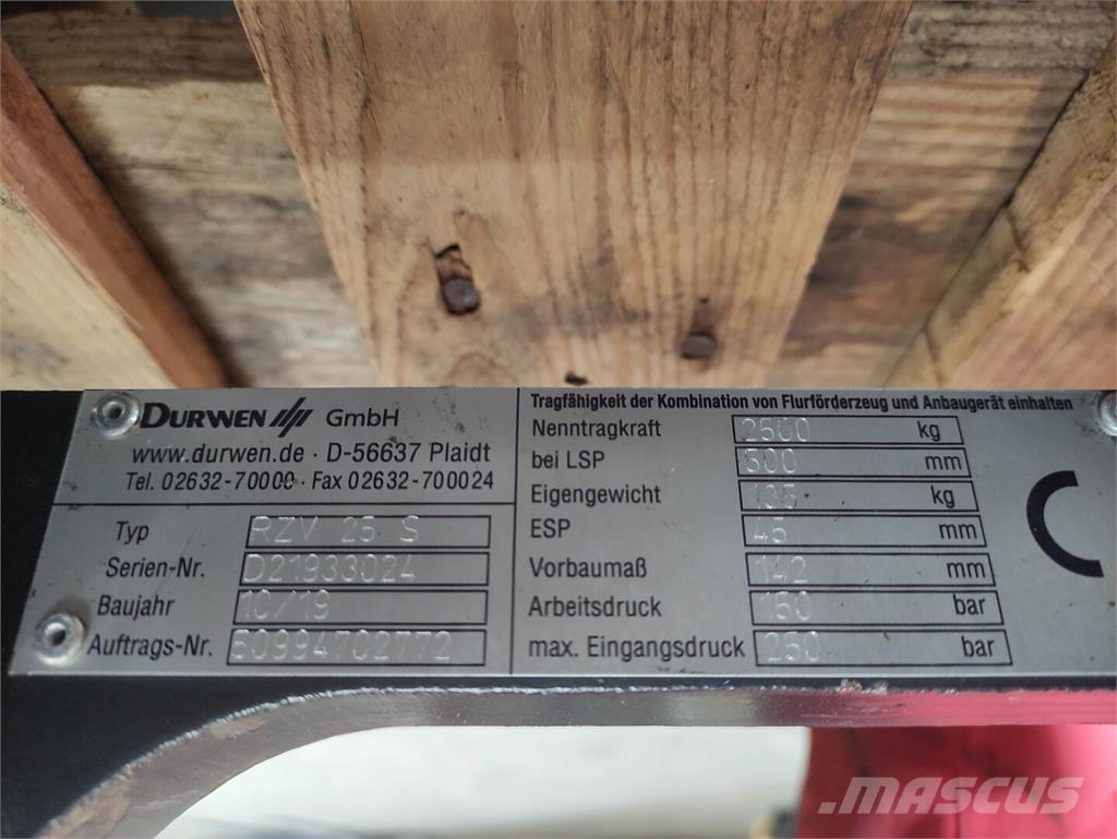 Durwen RZV 25 S Складська техніка - Інші