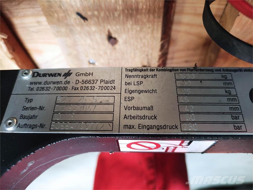 Durwen RZV 25 S Складська техніка - Інші