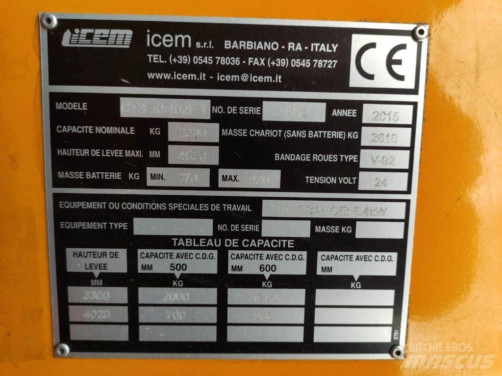Icem CTS20/402 FT Річ-трак із високим підйомом