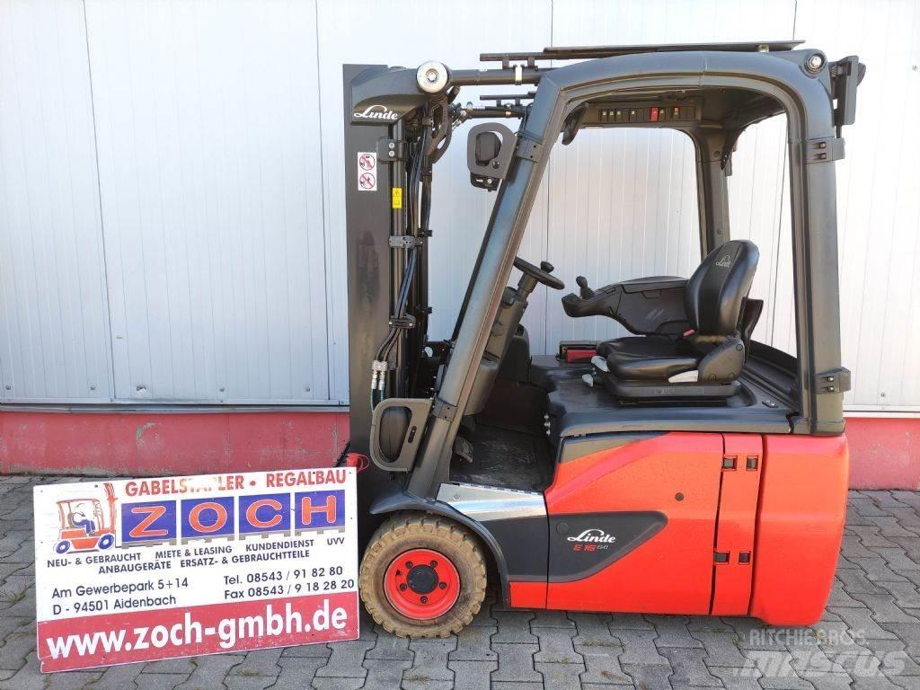 Linde E16C-02-386 EVO Електронавантажувачі