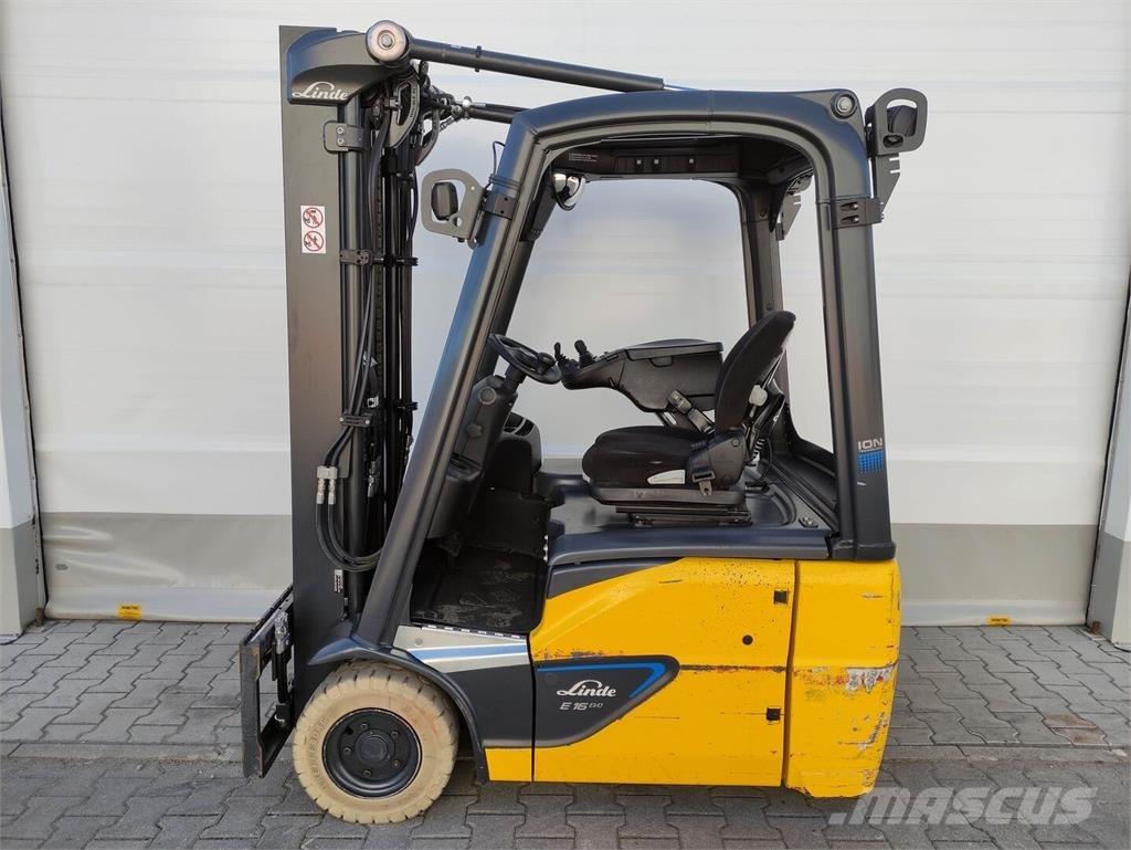 Linde E16C-02-386 EVO Електронавантажувачі
