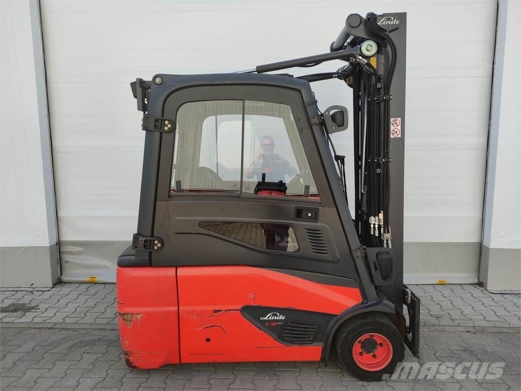 Linde E18L-02-386 Електронавантажувачі
