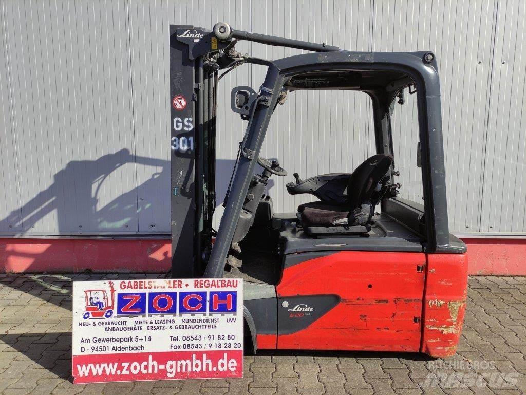 Linde E20L-02-386 Електронавантажувачі