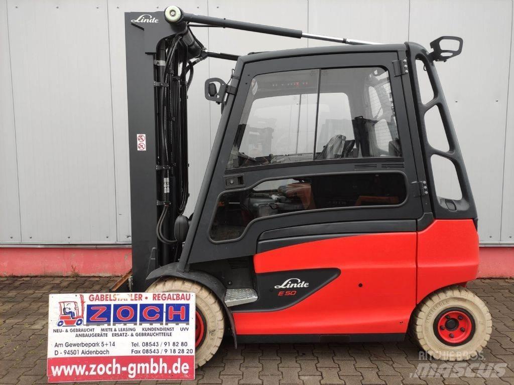 Linde E50HL-01-388 Електронавантажувачі
