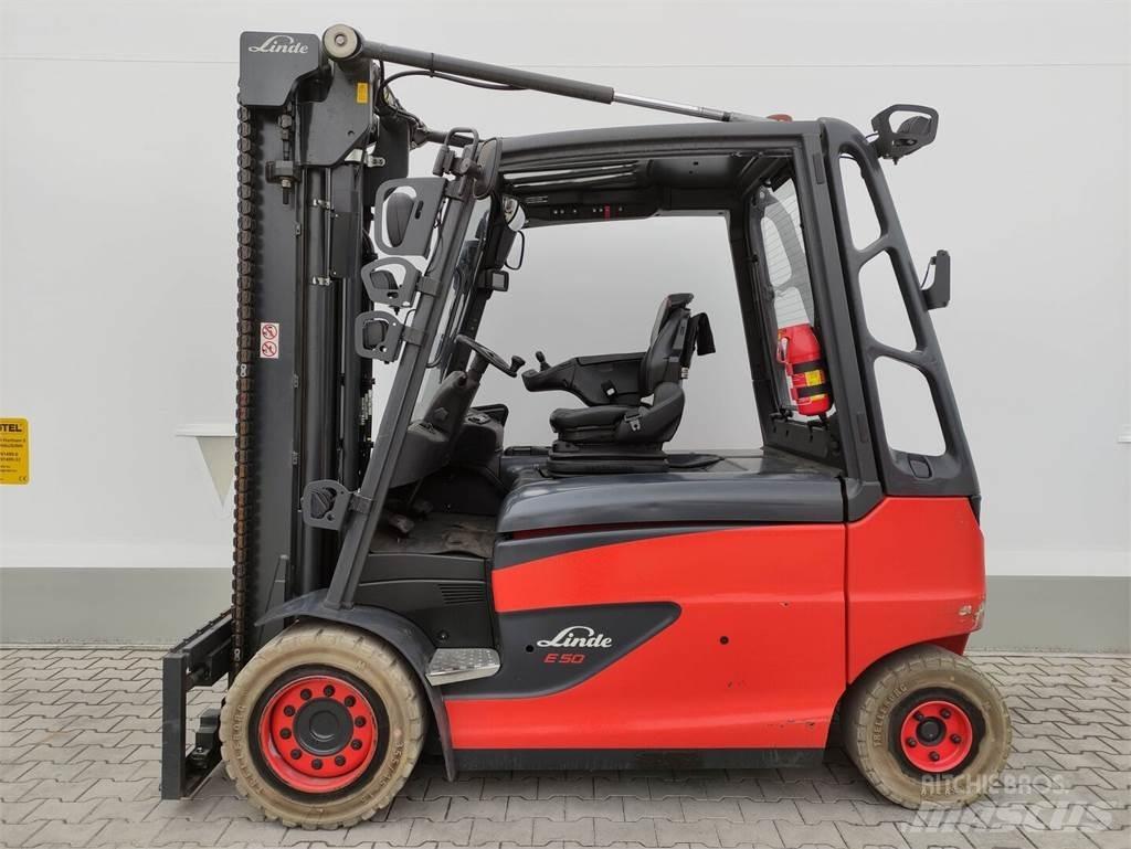 Linde E50HL-01-388 Електронавантажувачі