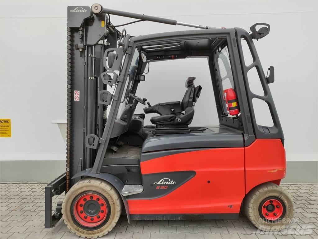 Linde E50HL-01-388 Електронавантажувачі