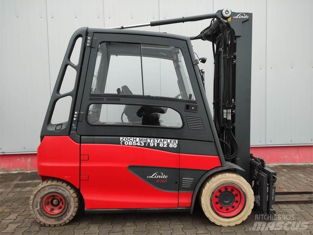 Linde E50HL-01-600 Електронавантажувачі
