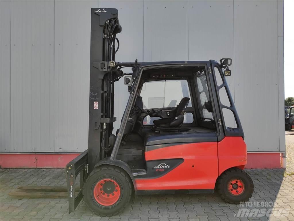 Linde E50HL-01/600-388 Електронавантажувачі