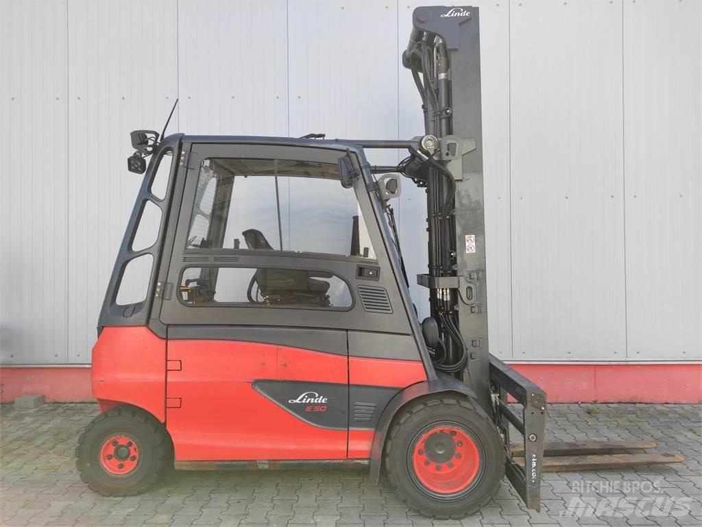 Linde E50HL-01/600-388 Електронавантажувачі