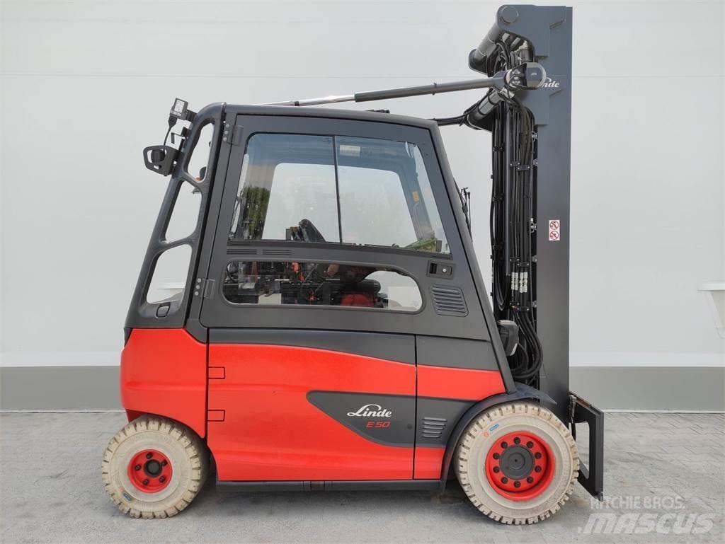 Linde E50HL-388 Електронавантажувачі