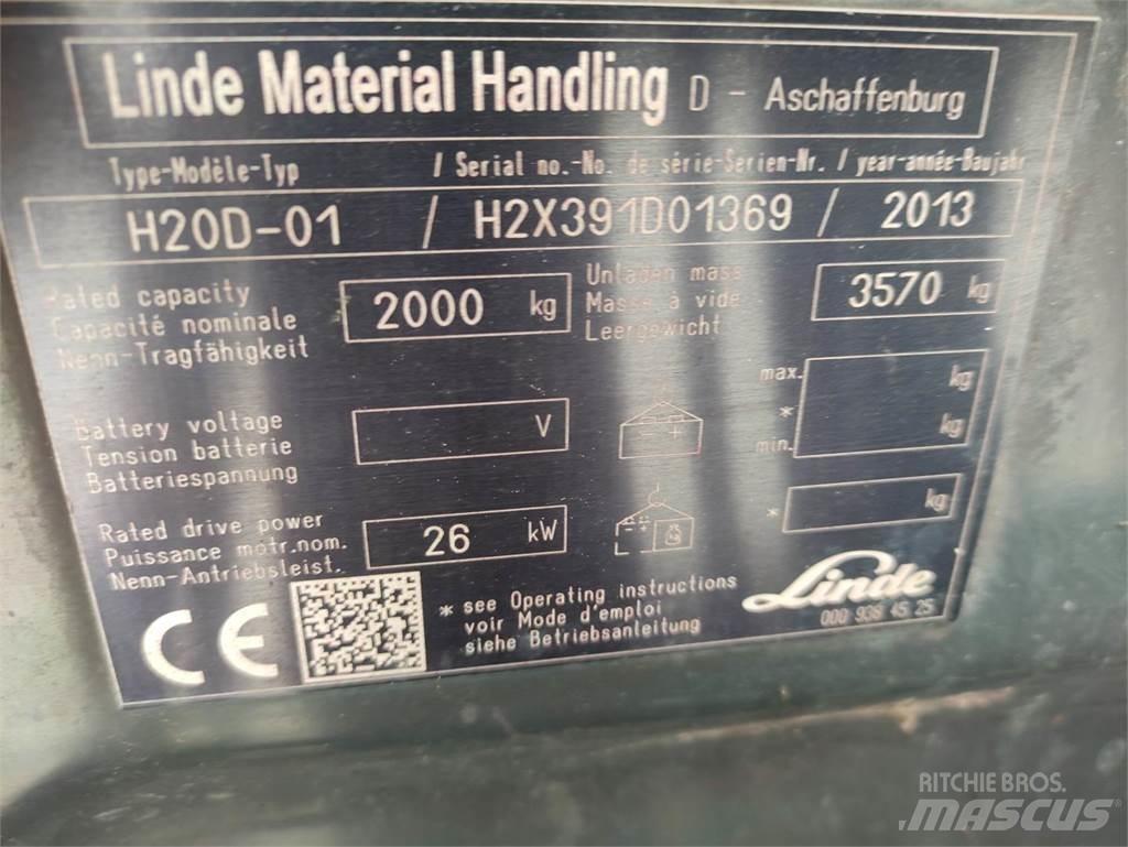 Linde H20D-01-391 Дизельні навантажувачі