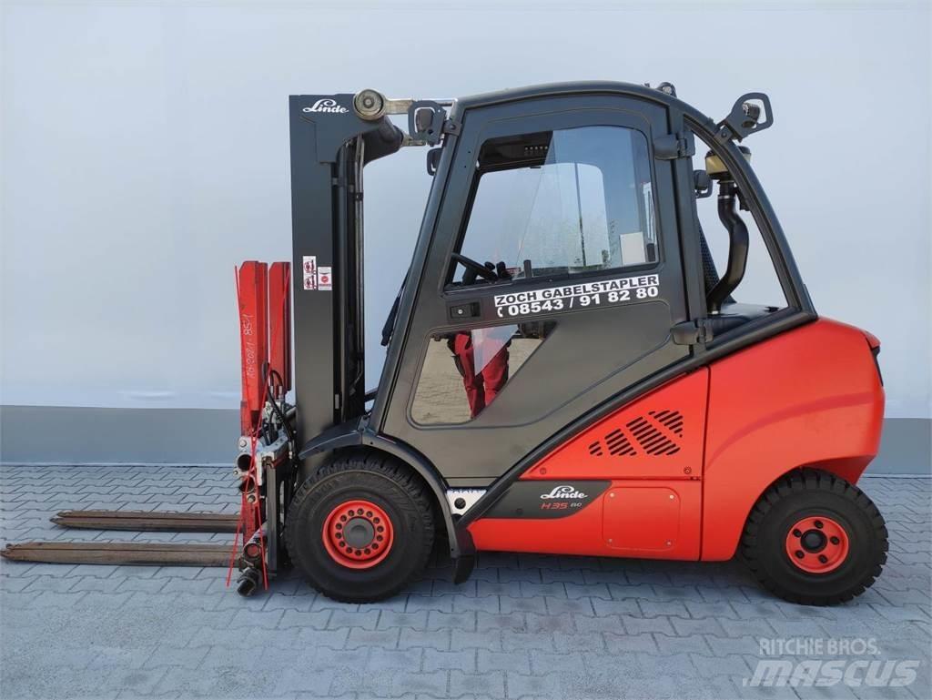 Linde H35D-02-393 EVO Дизельні навантажувачі