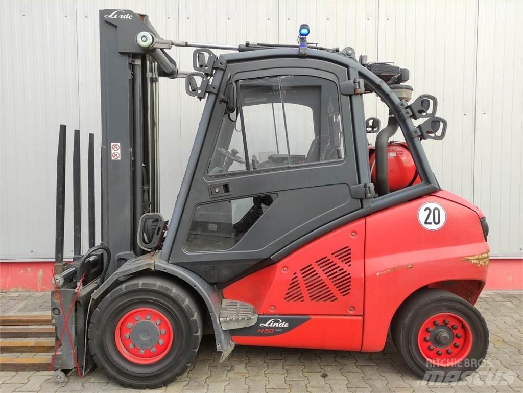 Linde H50T-02-394 EVO Газові навантажувачі