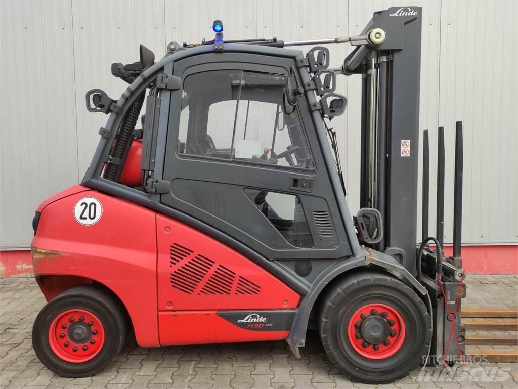 Linde H50T-02-394 EVO Газові навантажувачі