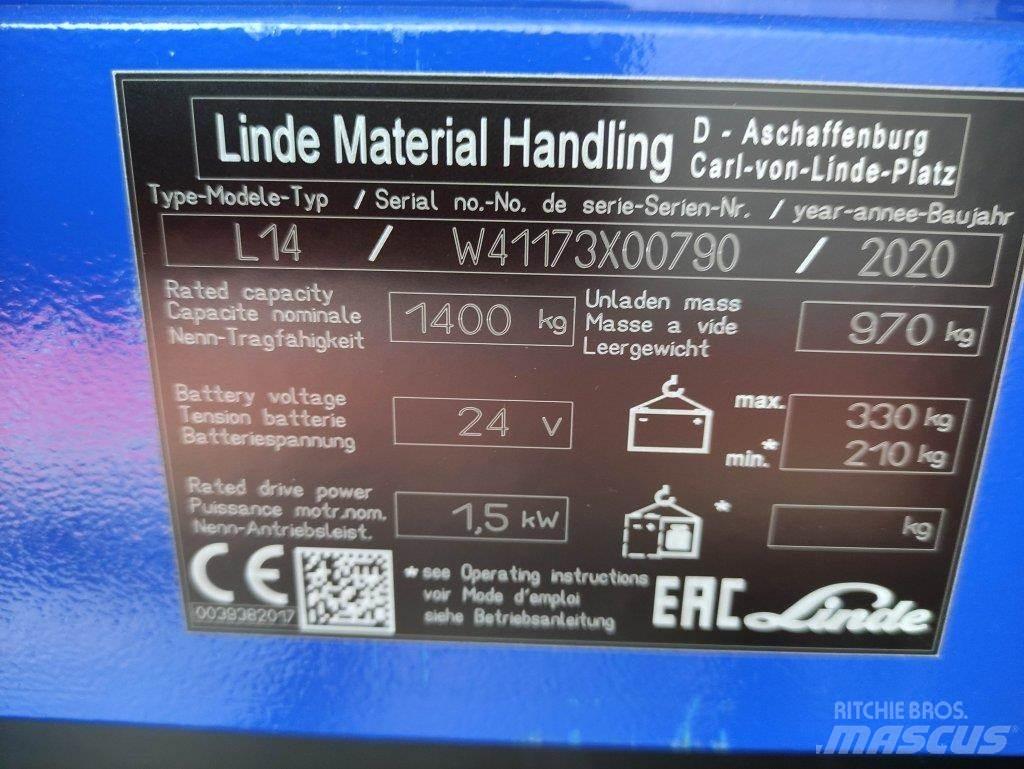 Linde L14i-1173 Ручний візок