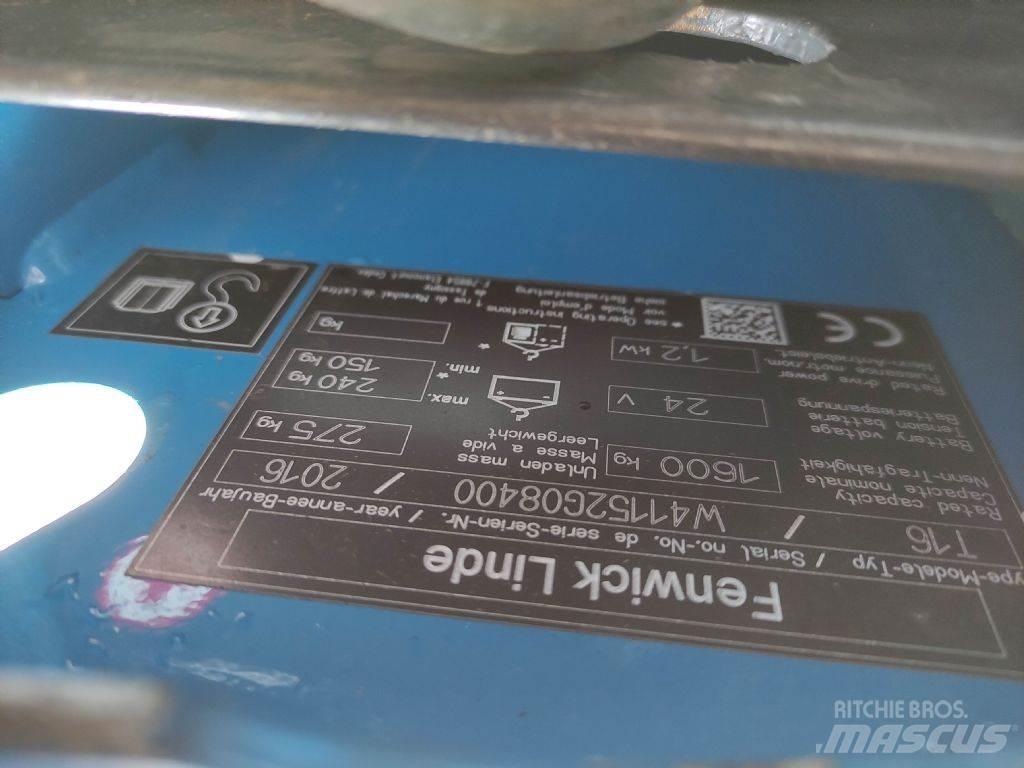 Linde T16 Штабелери
