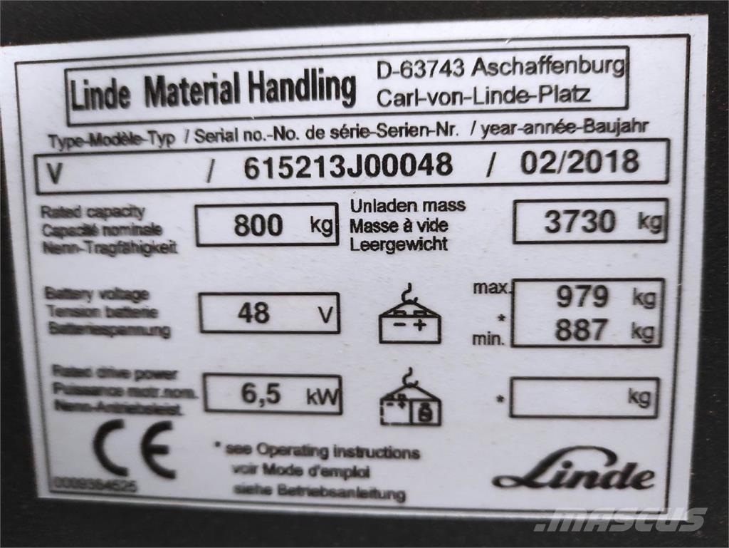 Linde V Modular Висотні комісіонери