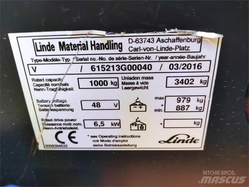 Linde V12 Висотні комісіонери