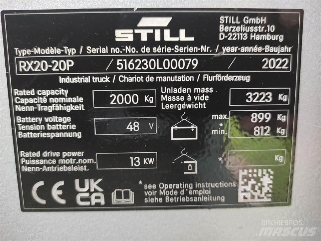 Still RX20-20 P Електронавантажувачі