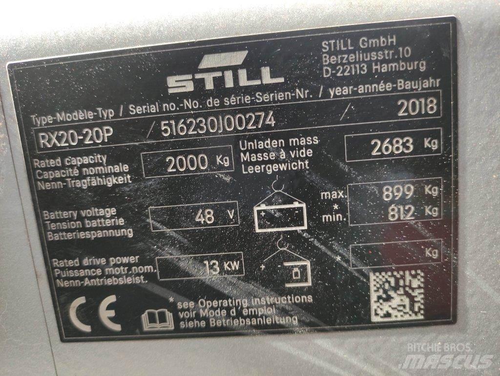 Still RX20-20P Електронавантажувачі