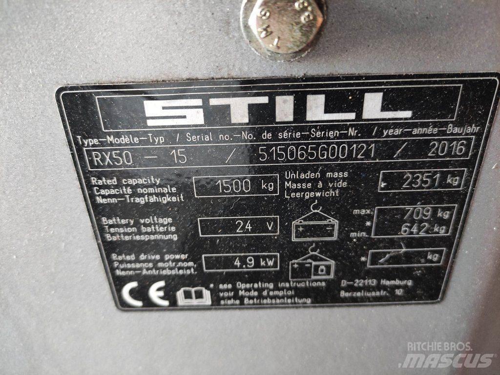 Still RX50-15 Електронавантажувачі