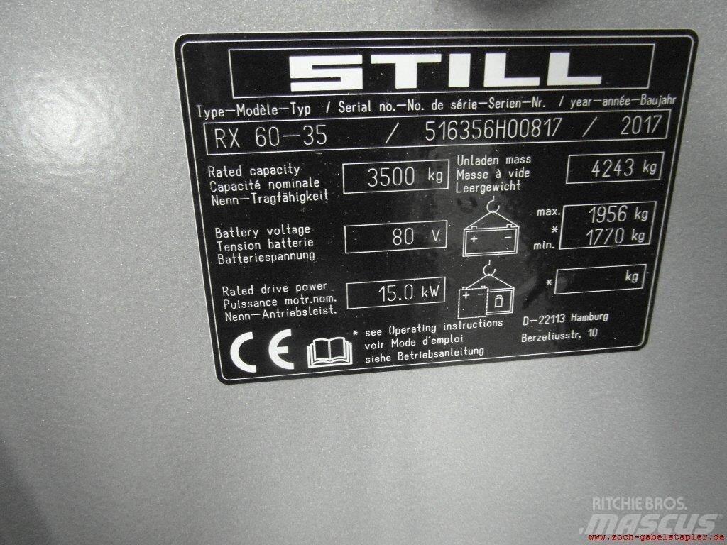 Still RX60-35 Електронавантажувачі