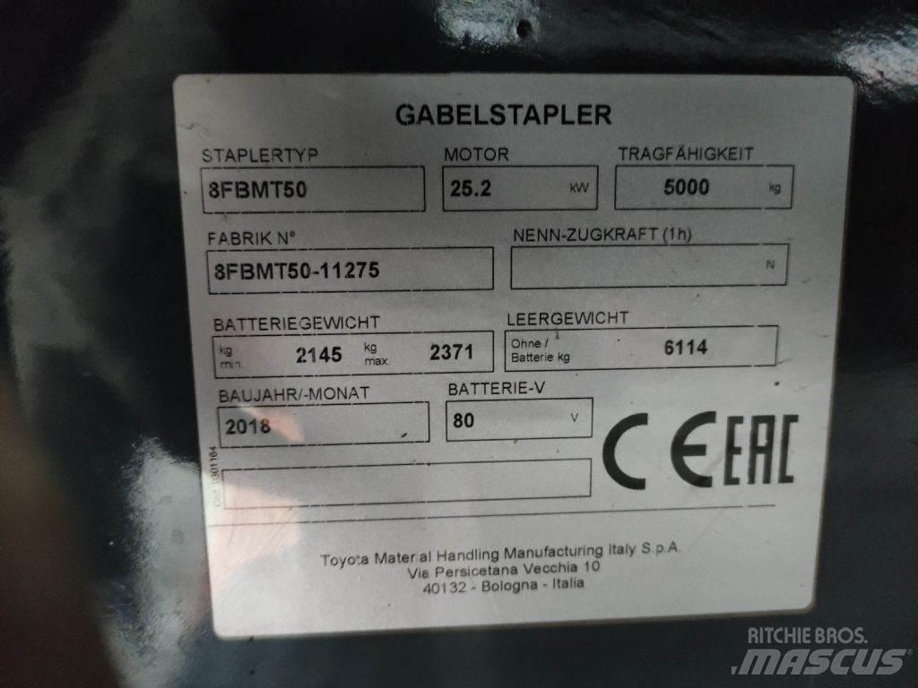 Toyota 8FBMT50 Електронавантажувачі