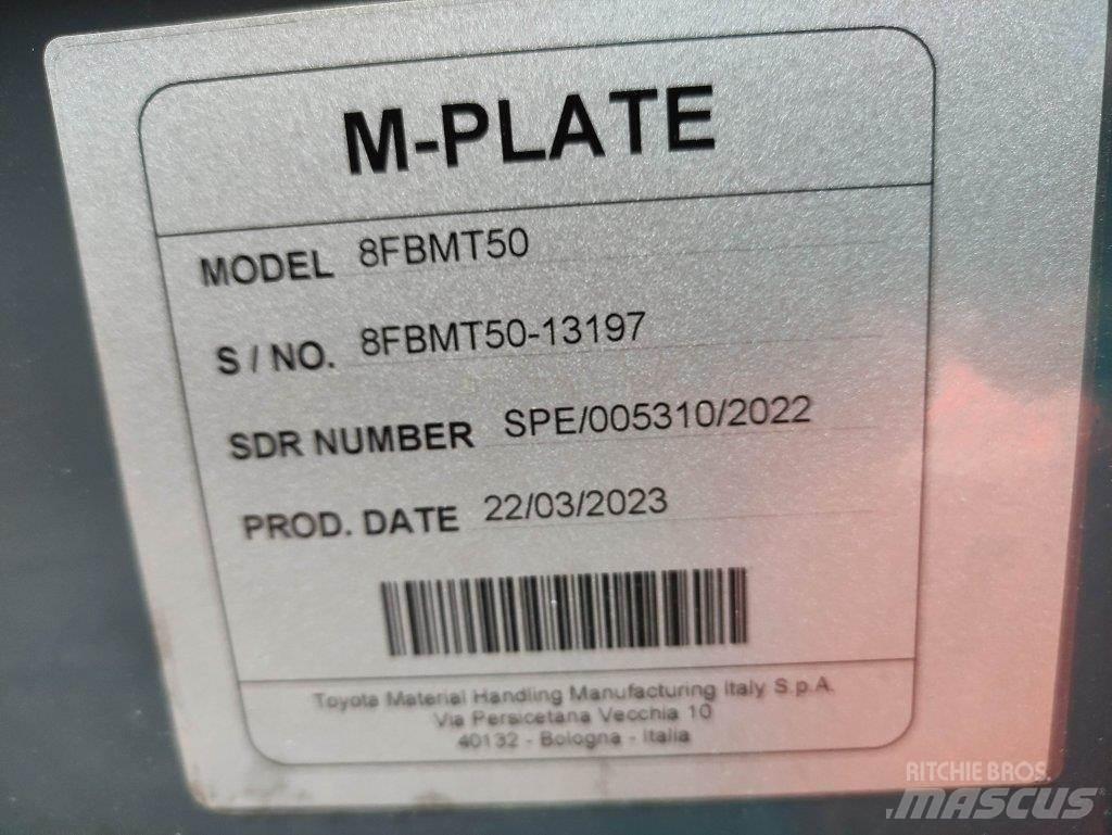 Toyota 8FBMT50 Електронавантажувачі