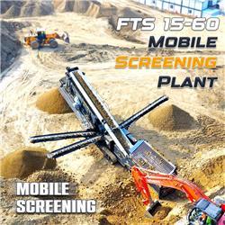 Fabo FTS 15-60 MOBILE SCREENING PLANT