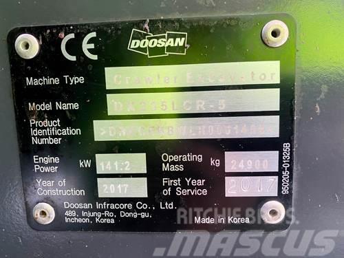 Doosan DX235LCR-5 Гусеничні екскаватори