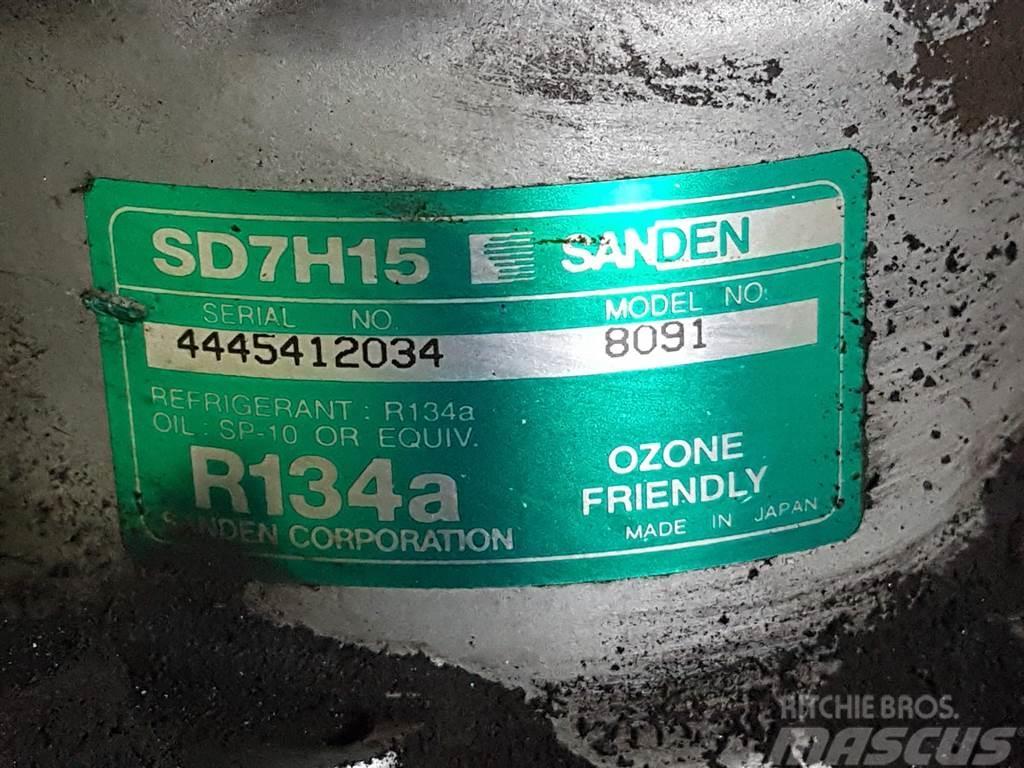  Sanden SD7H15-8091-Compressor/Kompressor/Aircopomp Двигуни