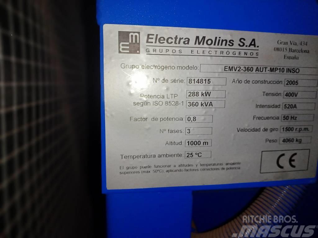  Electra molins EMV2-360 Дизельні генератори