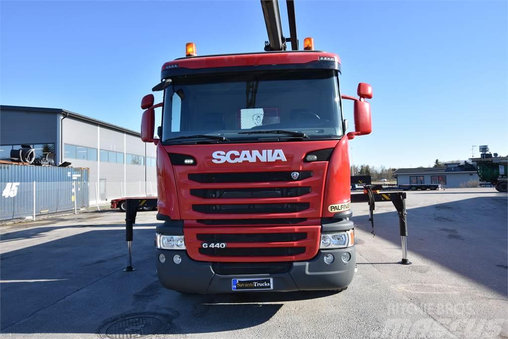 Scania G440 8X4 Автокрани