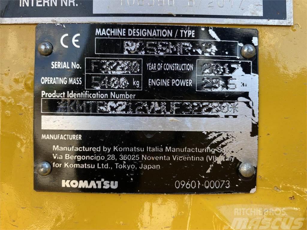 Komatsu PC55MR-3 Колісні екскаватори