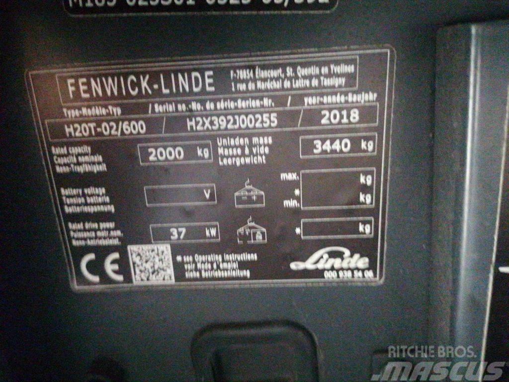 Linde H20T-02/600 Газові навантажувачі