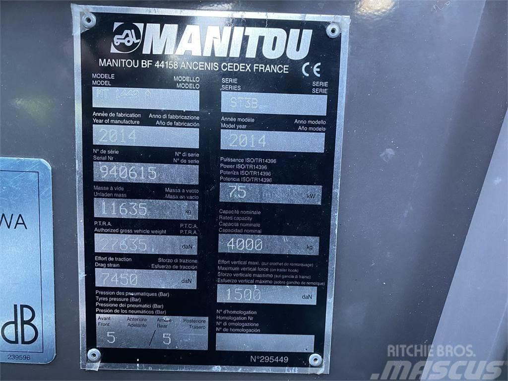 Manitou MT1440A Телескопічні навантажувачі