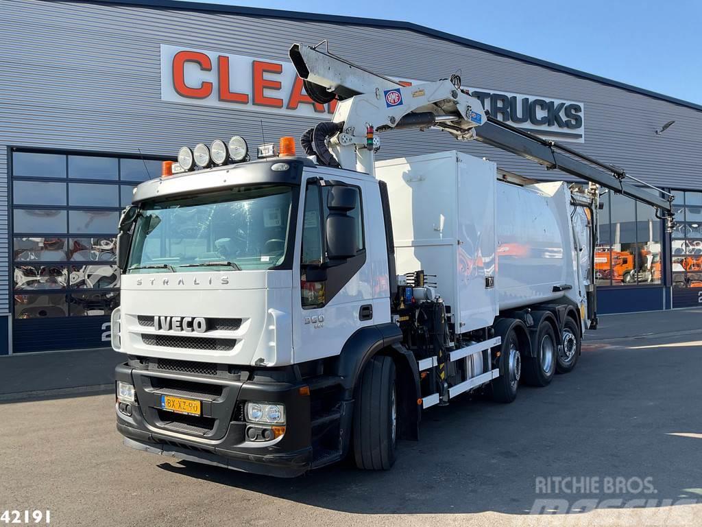 Iveco Stralis 360 8x2 Underground Container Washing Inst Сміттєвози