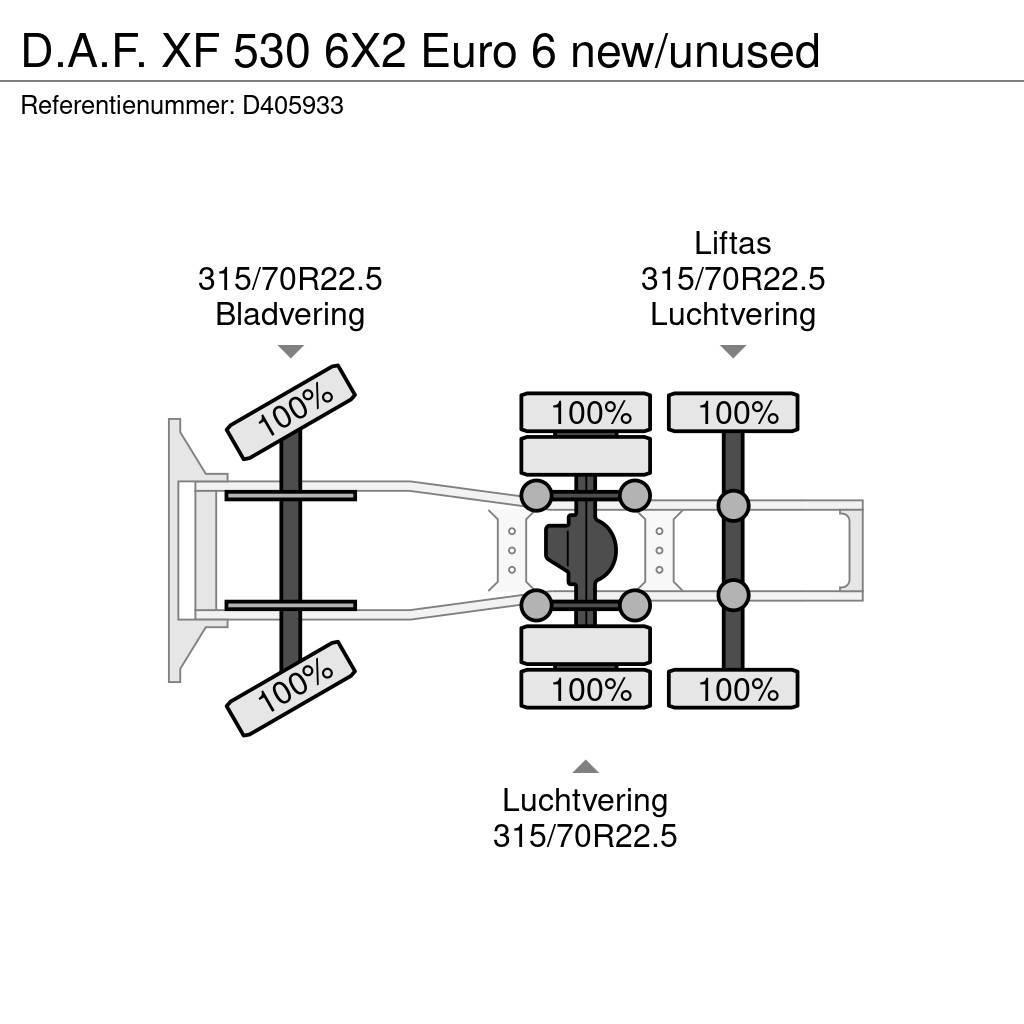 DAF XF 530 6X2 Euro 6 new/unused Тягачі