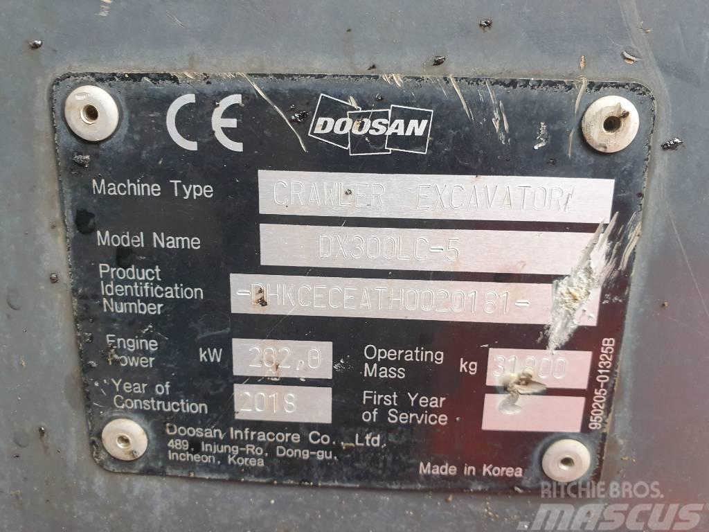 Doosan DX300LC-5 Гусеничні екскаватори