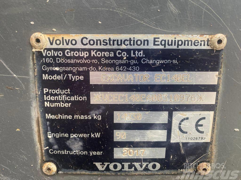 Volvo EC 140 EL Гусеничні екскаватори