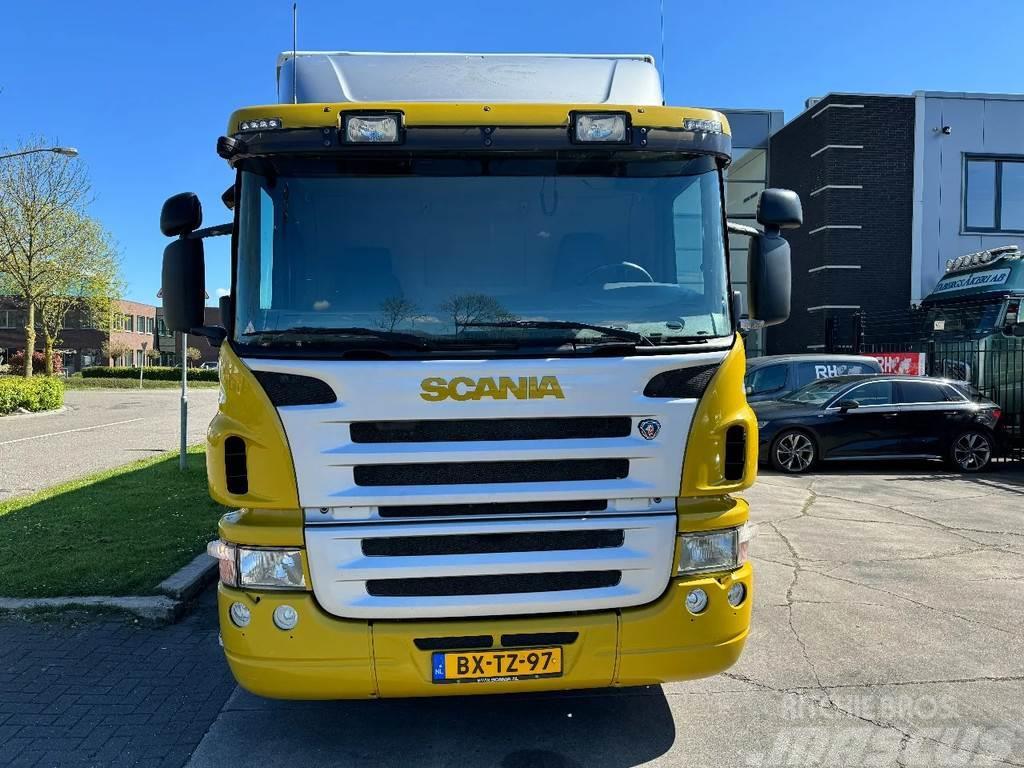 Scania P230 4X2 EURO 5 + BOX 7,88 METER Фургони