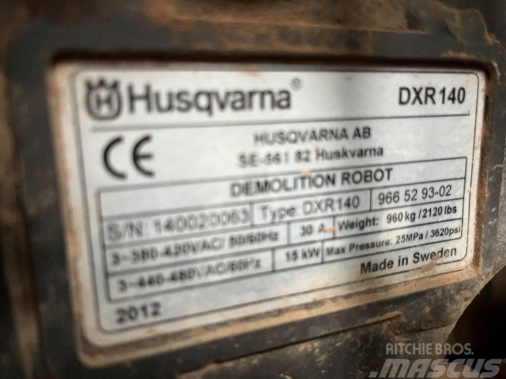 Husqvarna DXR 140 Міні-екскаватори < 7т