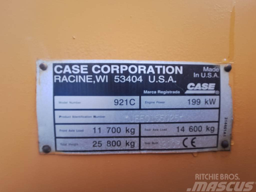 CASE 921C Фронтальні навантажувачі