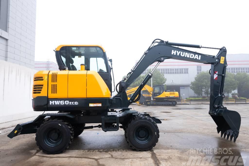 Hyundai New Brand Wheel Excavator Колісні екскаватори