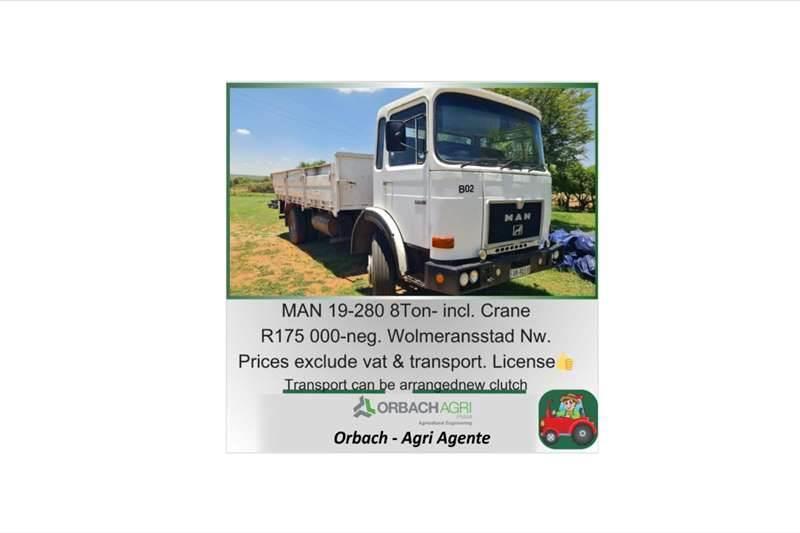 MAN 19-280 - 8 ton Вантажівки / спеціальні