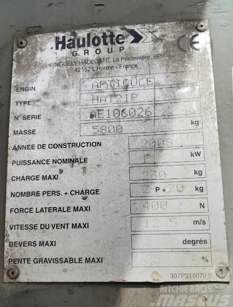 Haulotte HA 12 IP Колінчаті підйомники