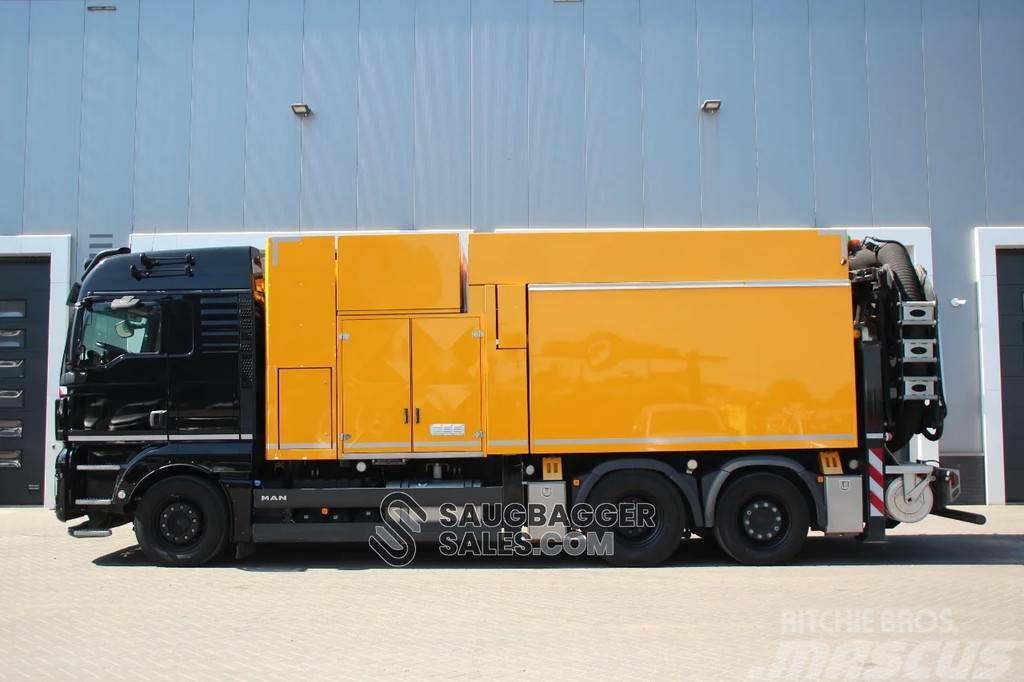 MAN TGX 26.500 MTS 2019 Saugbagger Комбі/Вакуумні вантажівки