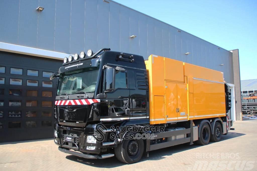 MAN TGX 26.500 MTS 2019 Saugbagger Комбі/Вакуумні вантажівки